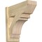 Ekena Millwork Merced Slat Rough Sawn Outlooker, Douglas Fir, 8"W x 20"D x 20"H OUT08X20X20MRC06RDF - alternate 1